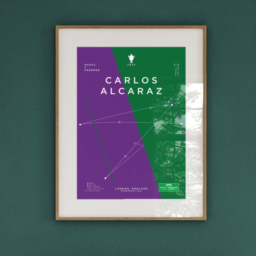 Carlos Alcaraz: Wimbledon Final 2023