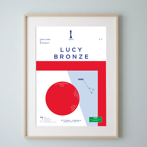 Lucy Bronze: England v Norway 2015