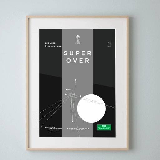 The Super Over: Series of two prints