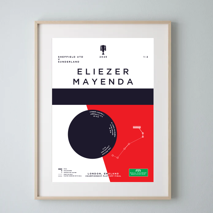 Eliezer Mayenda: Sunderland Play-off final 2025