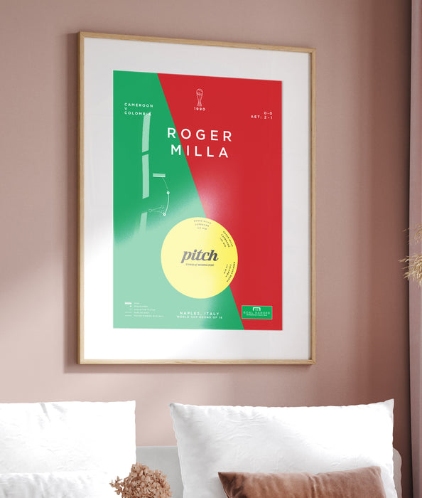 Roger Milla: Italia 90 goal