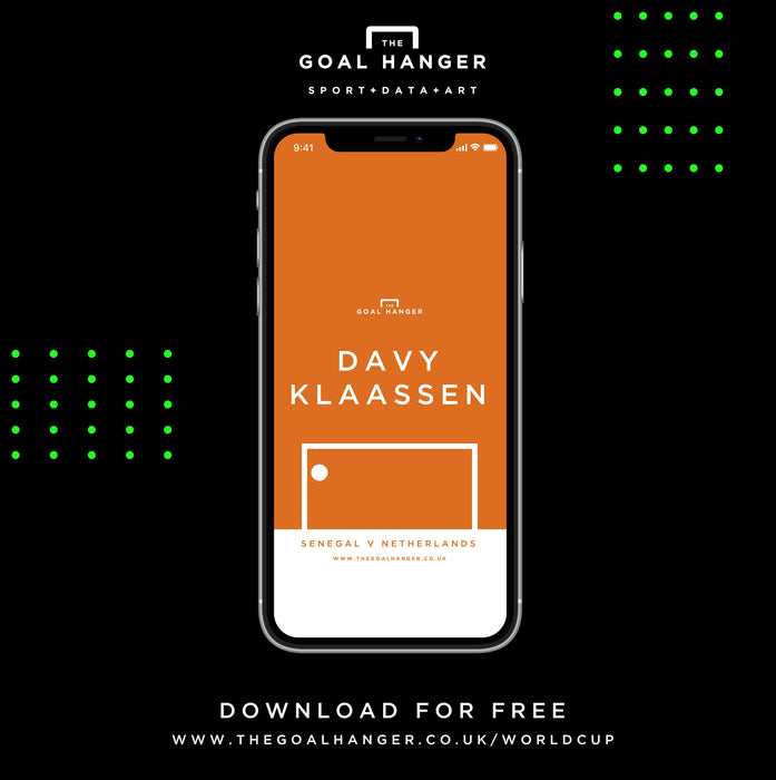 Davy Klaassen: Senegal v Netherlands Phone Screen