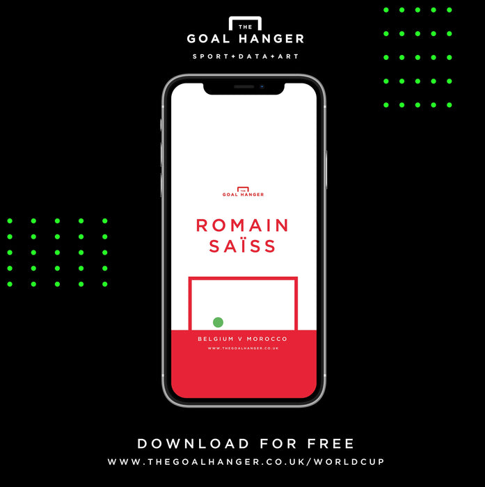 Romain Saiss: Belgium v Morocco Phone Screen