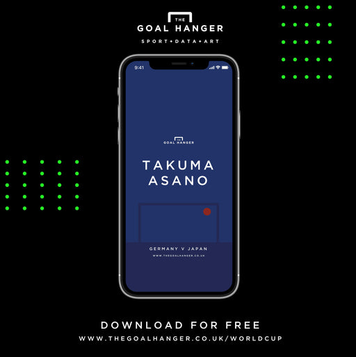 Takuma Asano: Germany v Japan Phone Screen