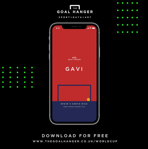 Gavi: Spain v Costa Rico Phone Screen