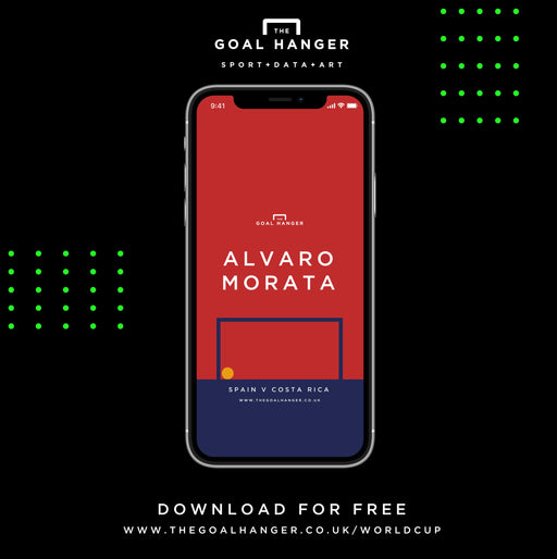 Alvaro Morata: Spain v Costa Rico Phone Screen