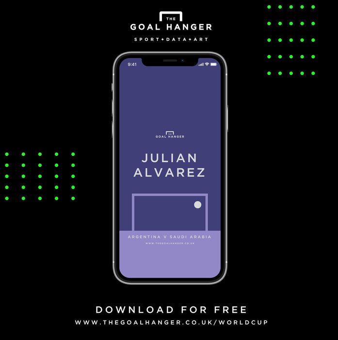 Julian Alvarez: Argentina v Poland Phone Screen