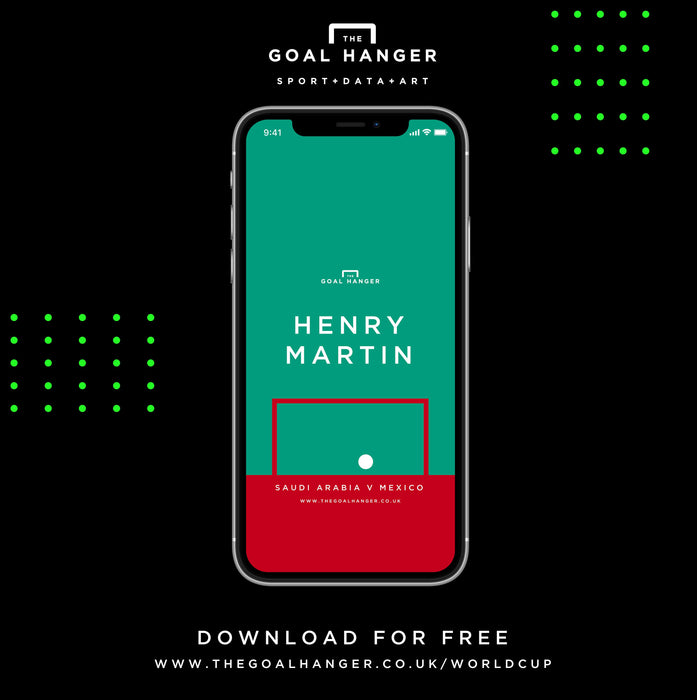 Henry Martin: Saudi Arabia v Mexico Phone Screen