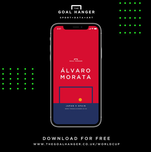 Alvaro Morata: Japan v Spain Phone Screen