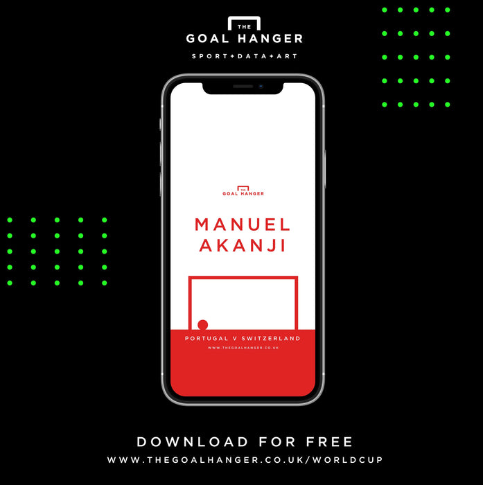 Manuel Akanji: Portugal v Switzerland Phone Screen