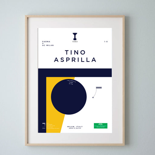 Tino Asprilla: Parma v AC Milan 1993