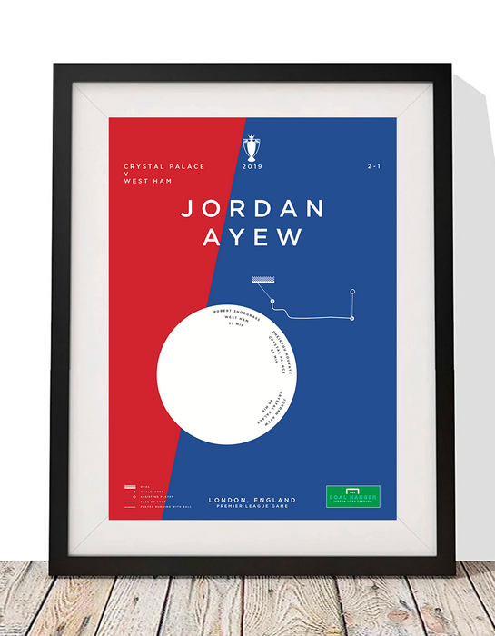 Jordan Ayew: Crystal Palace v West Ham 2019 - The Goal Hanger