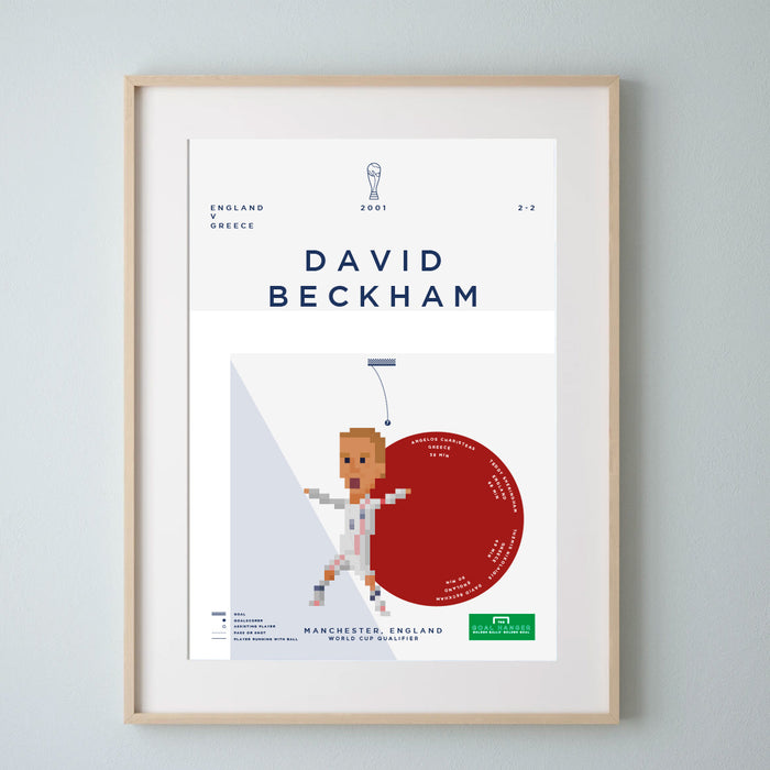 David Beckham: 8 Bit Football - The Goal Hanger