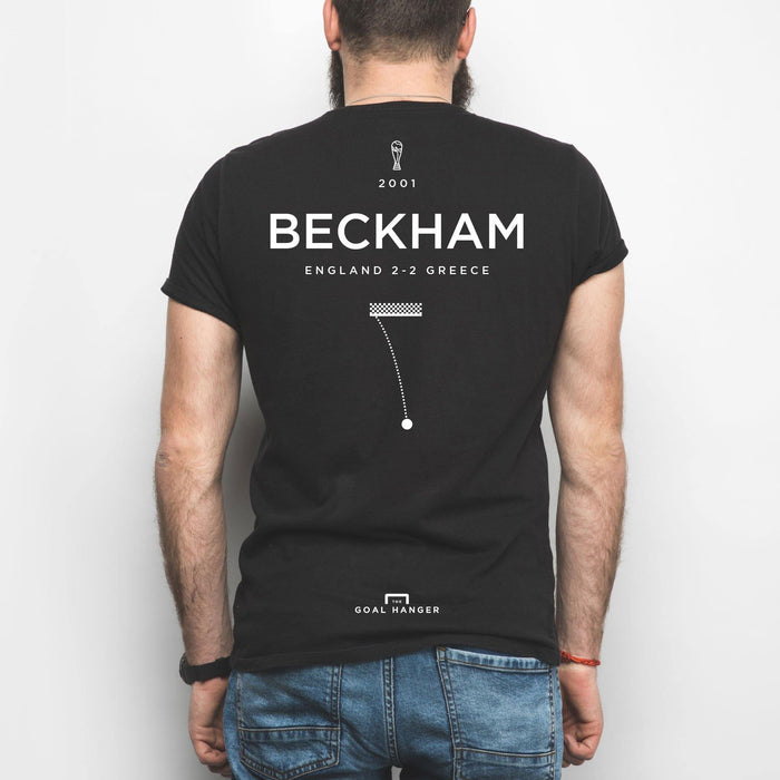 Beckham 2001 v Greece Shirt - The Goal Hanger
