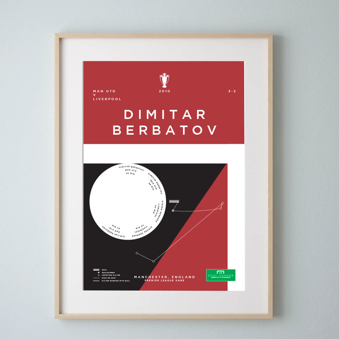 Dimitar Berbatov: Man Utd v Liverpool 2010