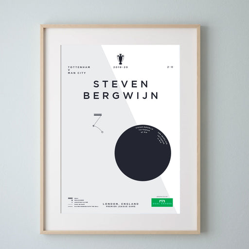 Steven Bergwijn: Tottenham v Man City 2020