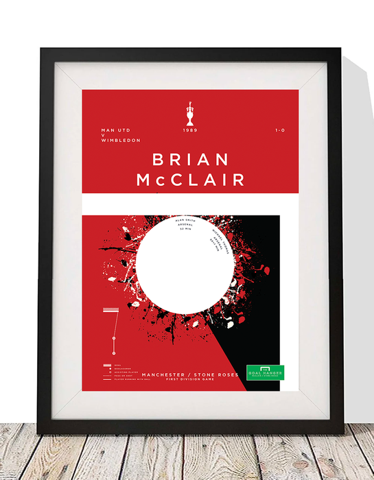 Brian McClair / Stone Roses - The Goal Hanger
