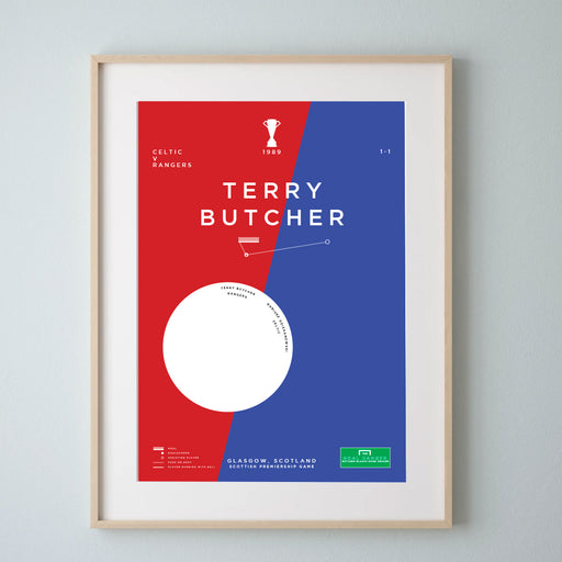 Terry Butcher: Celtic v Rangers 1989