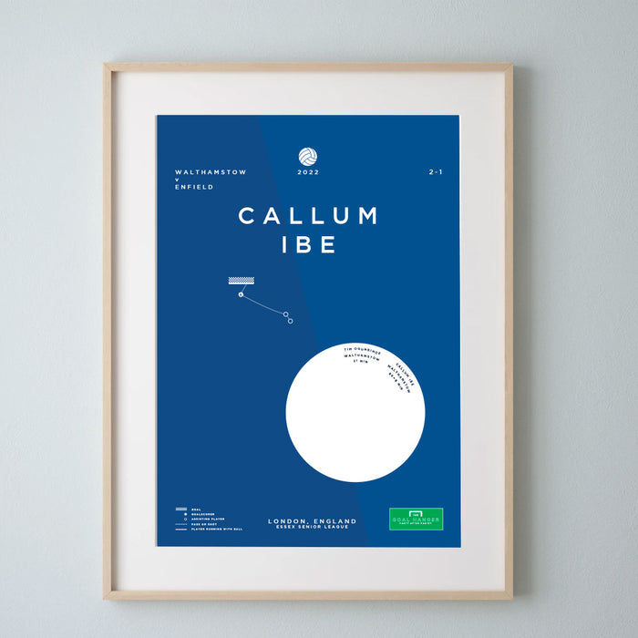 Callum Ibe: Walthamstow v Enfield 2022