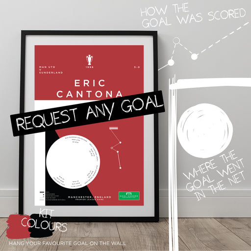 Any Eric Cantona Goal As An Art Print