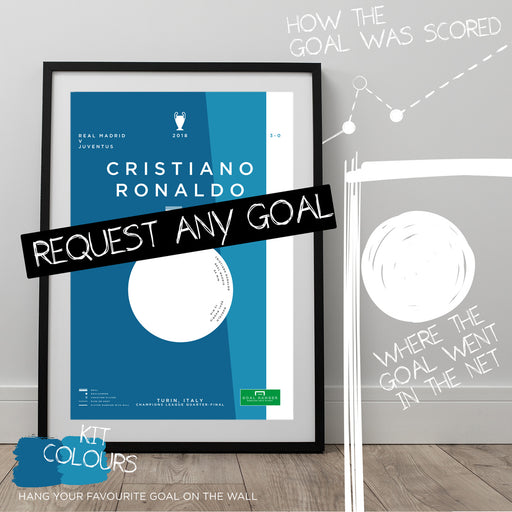 Any Real Madrid Goal As An Art Print