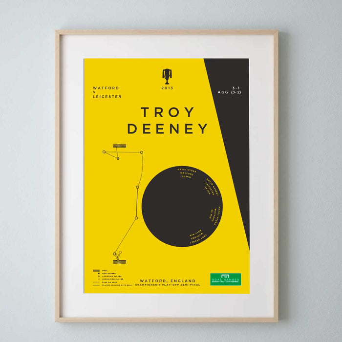 Troy Deeney: Watford v Leicester 2013