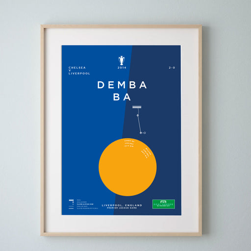 Demba Ba: Chelsea v Liverpool 2014