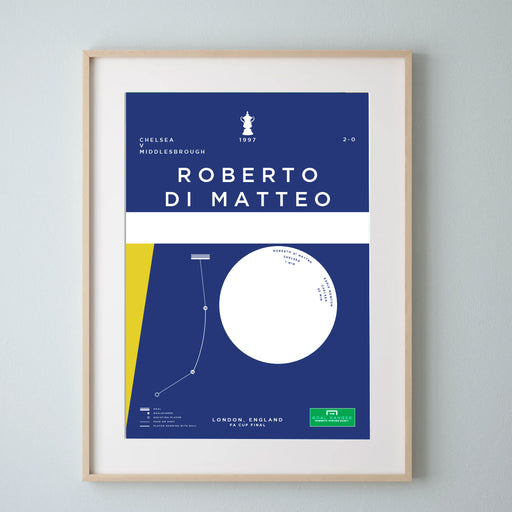 Roberto Di Matteo: Chelsea v Middlesbrough 1997