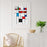 Request Any Tournament - The Goal Hanger. Euro 96 inspired infographic football art 
