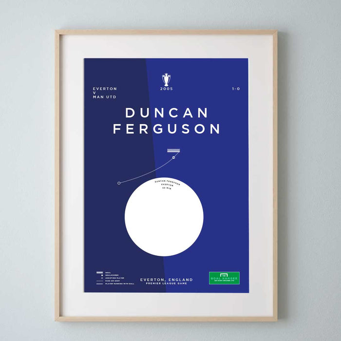 Duncan Ferguson: Everton v Man Utd 2005