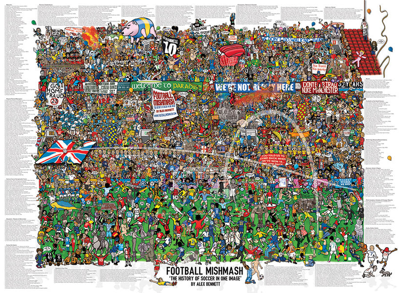 Goal Hanger Gallery Footy History Map — The Goal Hanger