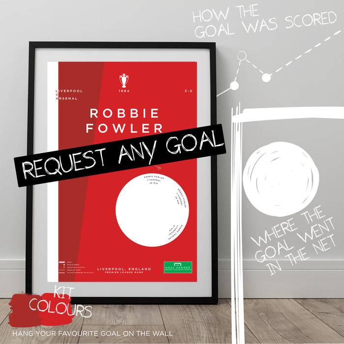 Any Robbie Fowler Goal As An Art Print