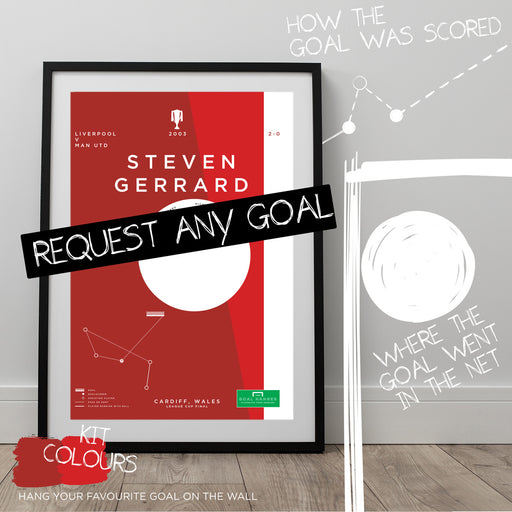 Any Steven Gerrard Goal As An Art Print