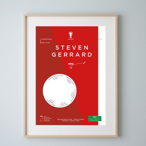 Steven Gerrard: Liverpool v Man Utd 2009