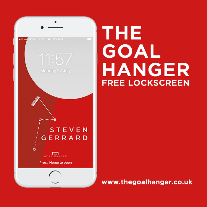 Gerrard Lockscreen - The Goal Hanger
