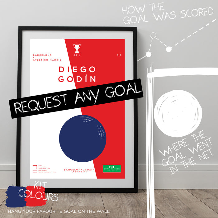 Any Atletico Madrid Goal As An Art Print