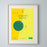 Jeremy Goss Football Art Print celebrating his goal for Norwich against Bayern Munich
