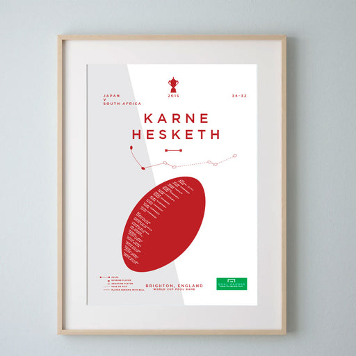 Karne Hesketh: Japan v South Africa 2015