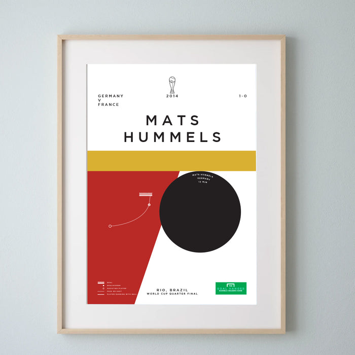 Mats Hummels: Germany v France 2014