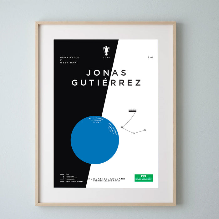 Jonas Gutierrez: Newcastle v West Ham 2015