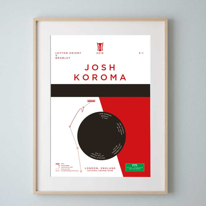Josh Koroma: Leyton Orient v Bromley 2018