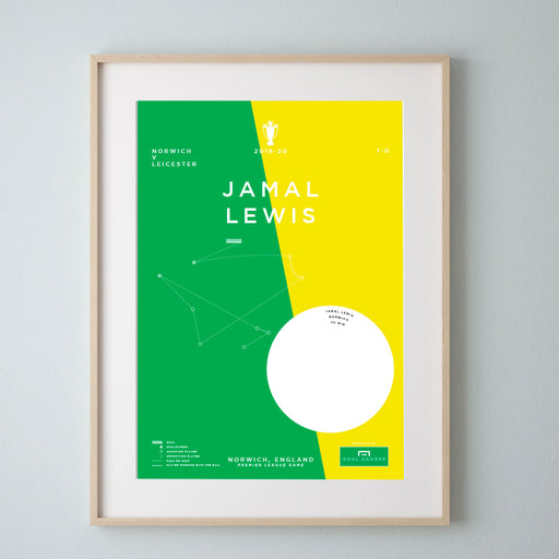 Jamal Lewis: Norwich v Leicester 2020