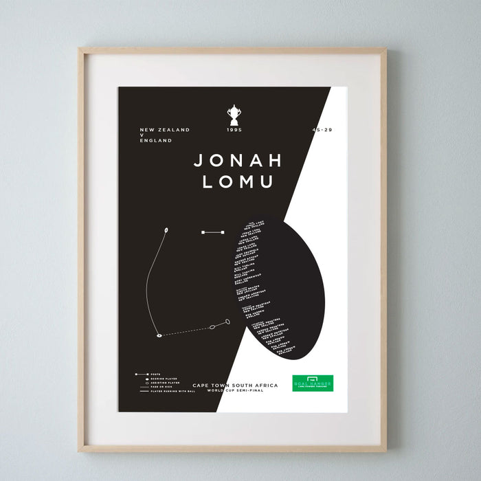 Jonah Lomu: New Zealand v England 1995