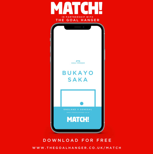 Bukayo Saka England v Senegal Phone Screen