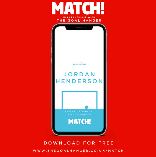 Jordan Henderson England v Senegal Phone Screen