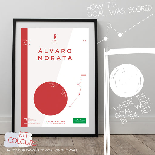 Alvaro Morata: Italy v Spain 2021