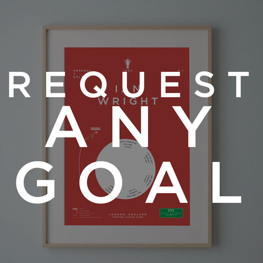 Any Arsenal Goal As An Art Print