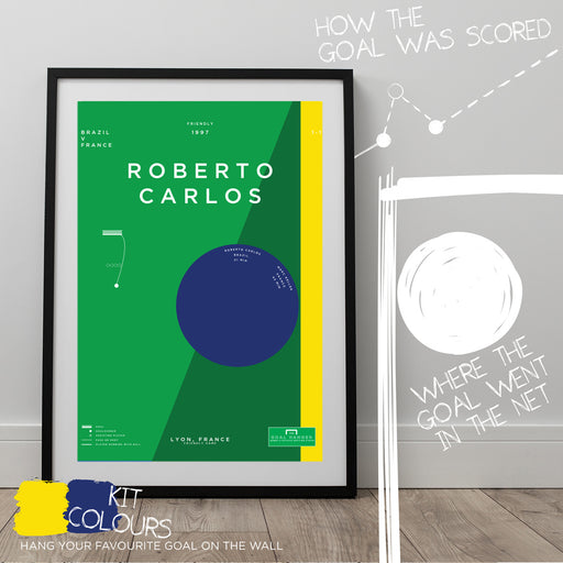 Roberto Carlos: Brazil v France Freekick