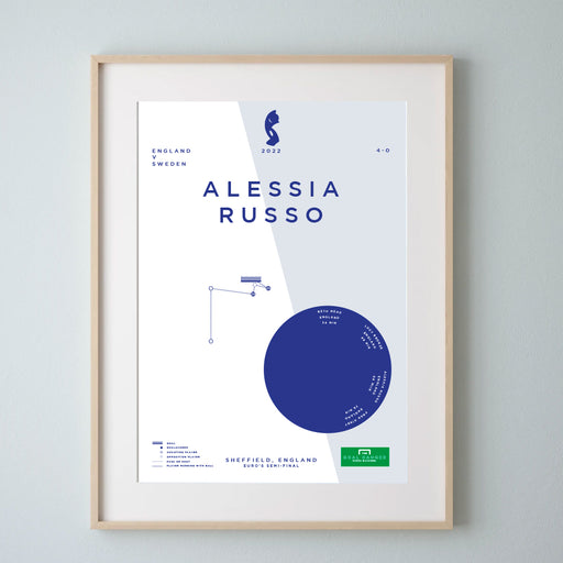 Alessia Russo: England v Sweden 2022