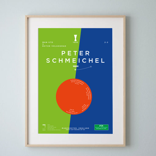 Peter Schmeichel: Man Utd goal 1995